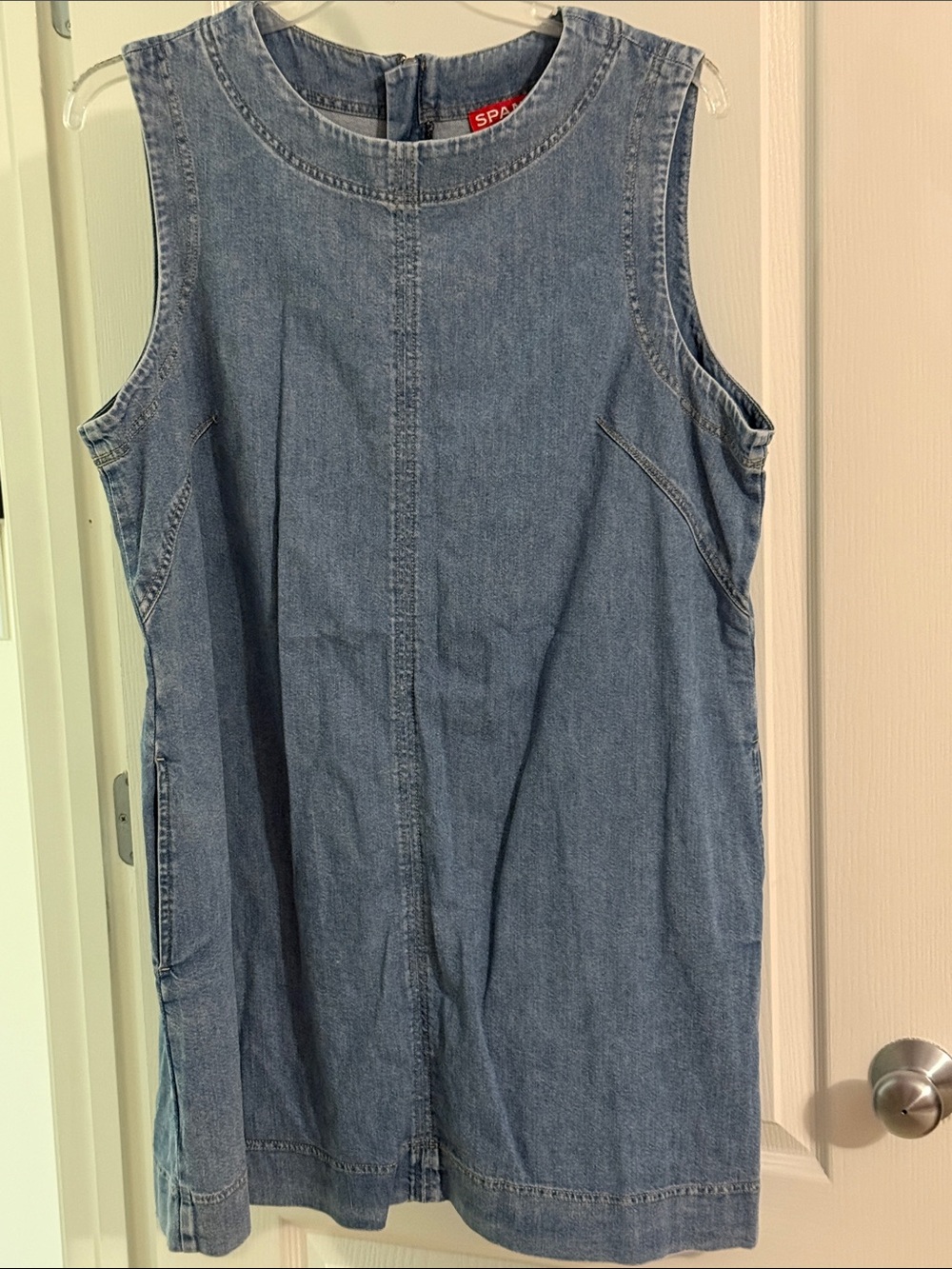 Spanx 2X denim short dress
